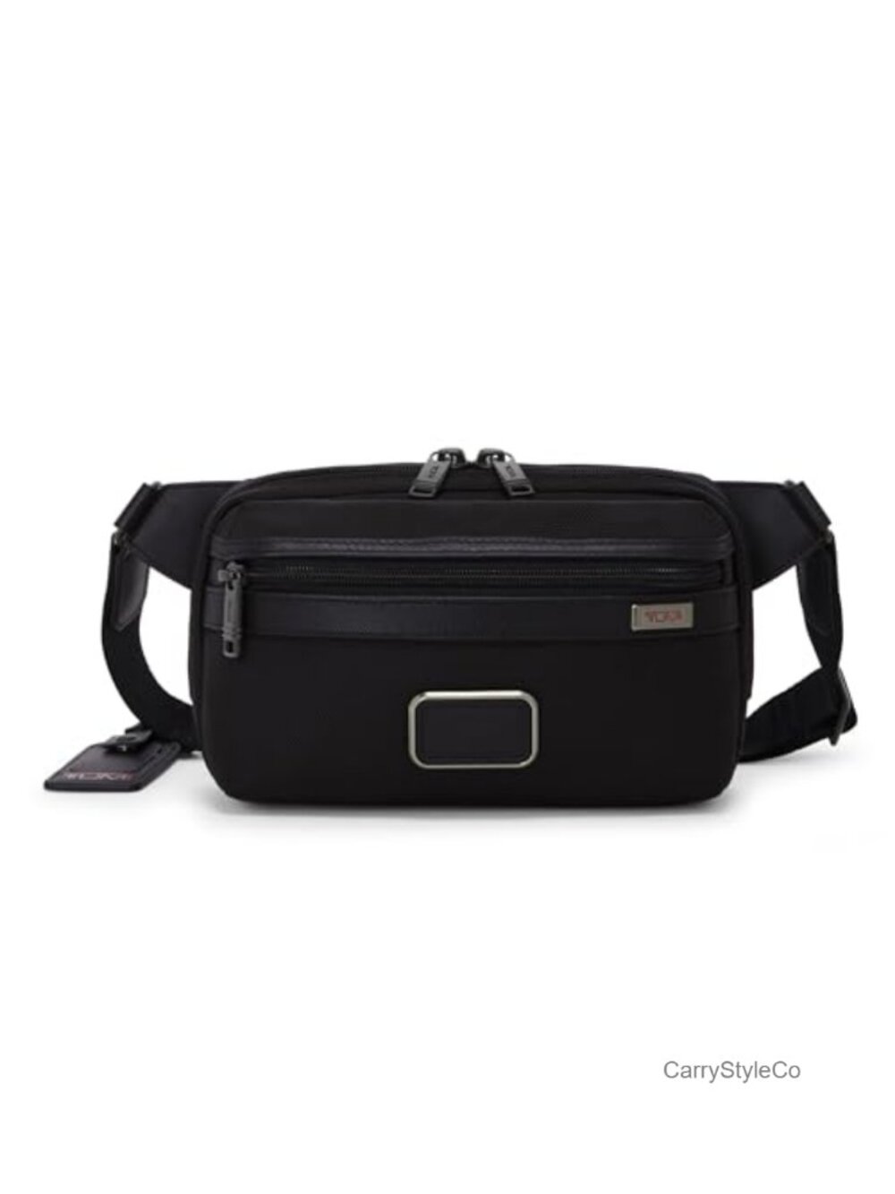 Nylon Sling Bag with Quick Access Pockets, Adjustable Strap, for Travel or